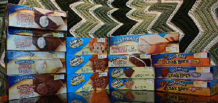 My bounty of Tasty Kakes from the great state of Pennsylvania.  (August, 2006)