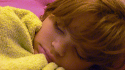 Nephew Alex sleeping.  (2007)