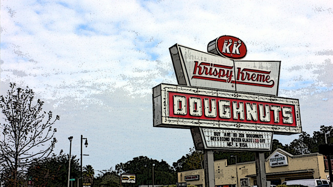 A Krispy Kreme in Gainesville.  (2008)