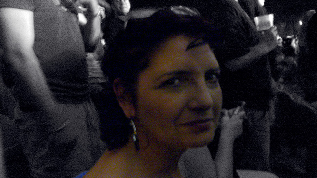 My lovely wife, Candy, at the NIN|JA show in Tampa, FL on May 9th, 2009.  (2009)