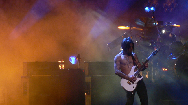 Dave Navarro of Jane's Addiction.  Tampa.  May 9th, 2009.  (2009)