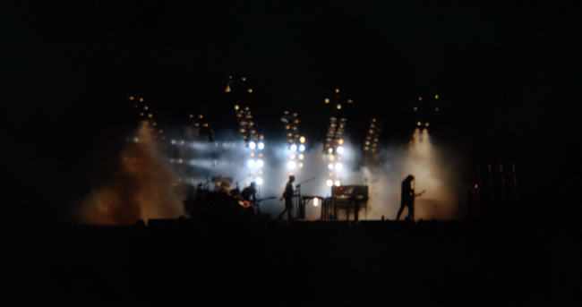 Slightly blurry photo on my roll of Holga film from the Nine Inch Nails concert in Tampa on May 9th, 2009. (2009)